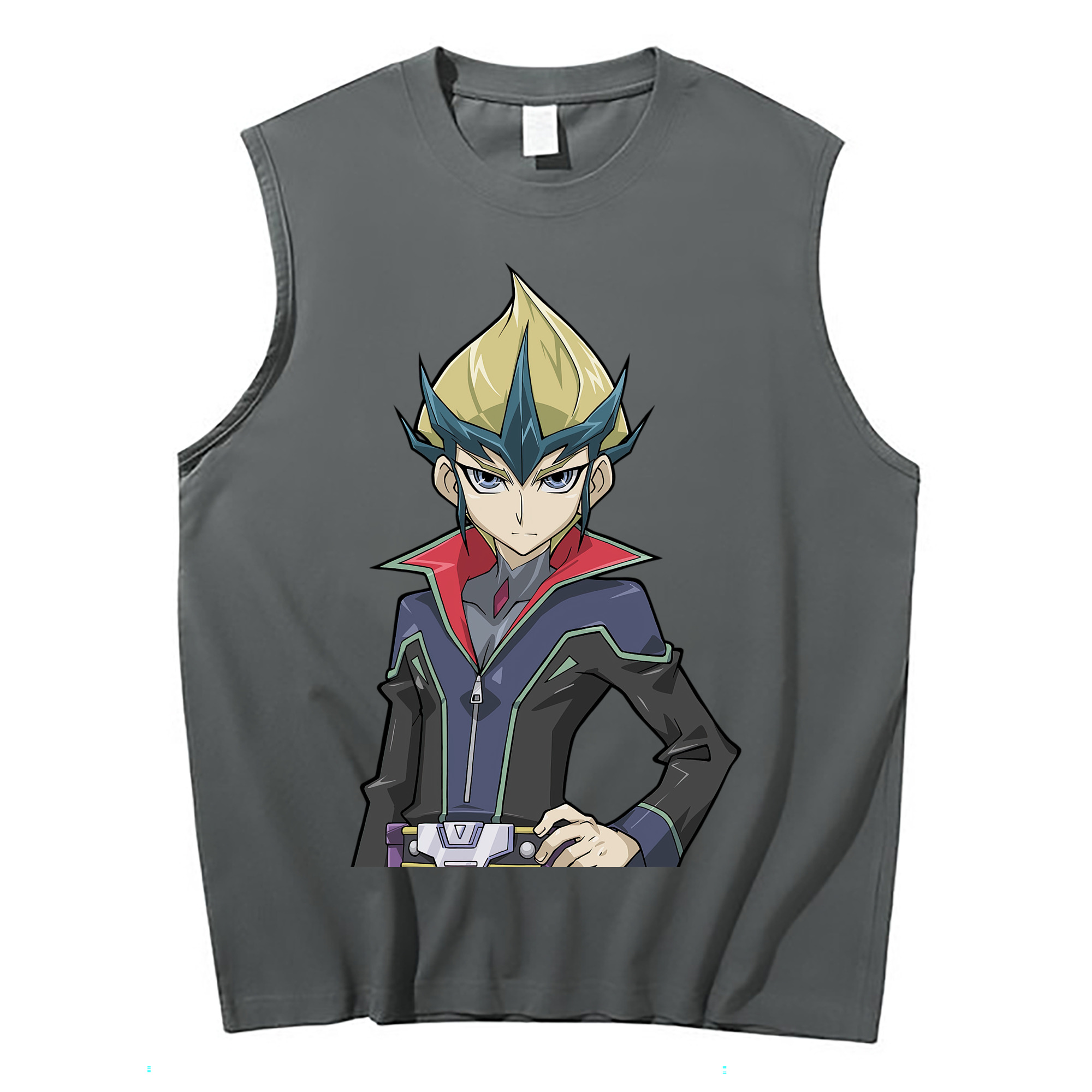 （画像用） 遊☆戯☆王 Yu-Gi-Oh! コットン100％タンクトップ（フロントプリント）